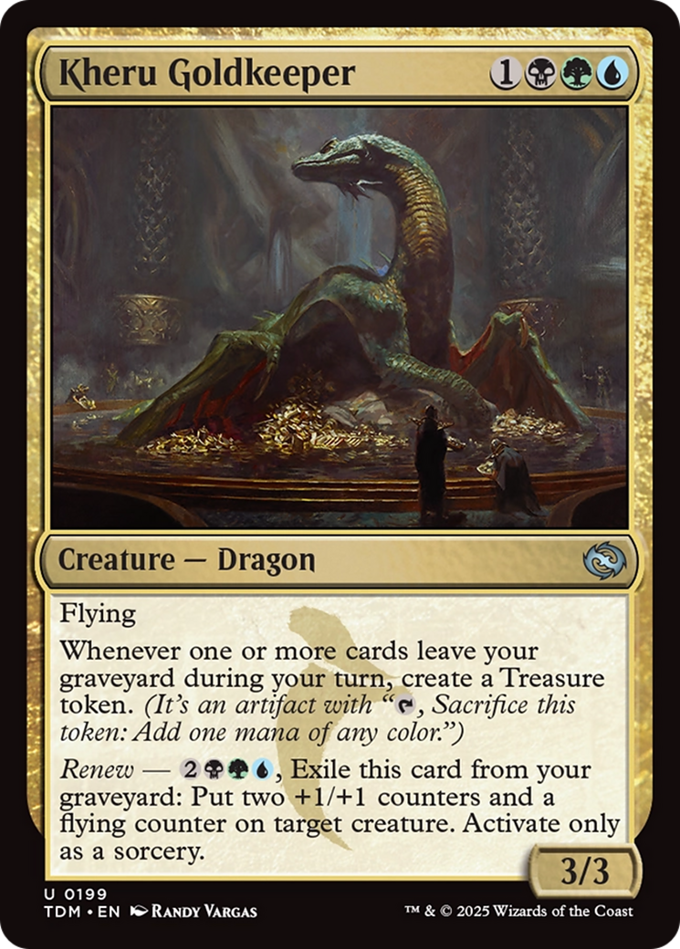 Kheru Goldkeeper [Tarkir: Dragonstorm] | Shuffle n Cut Hobbies & Games