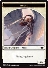 Angel (002) // Goblin (010) Double-Sided Token [Modern Horizons Tokens] | Shuffle n Cut Hobbies & Games