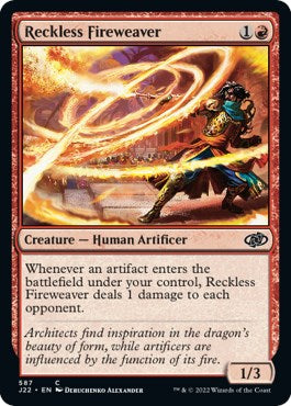 Reckless Fireweaver [Jumpstart 2022] | Shuffle n Cut Hobbies & Games