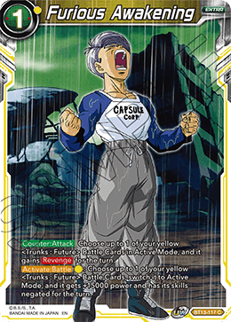 Furious Awakening (Common) (BT13-117) [Supreme Rivalry] | Shuffle n Cut Hobbies & Games