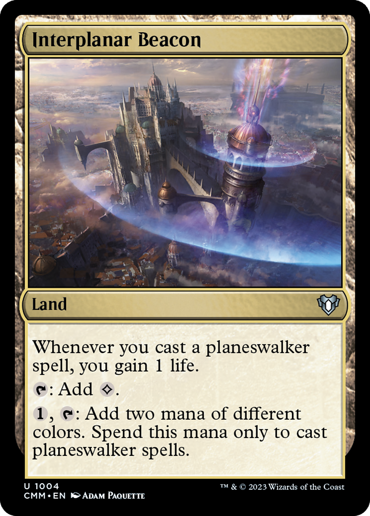 Interplanar Beacon [Commander Masters] | Shuffle n Cut Hobbies & Games