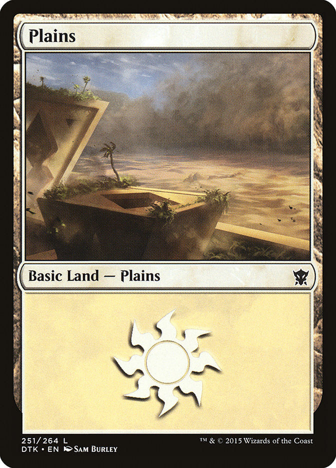 Plains (251) [Dragons of Tarkir] | Shuffle n Cut Hobbies & Games