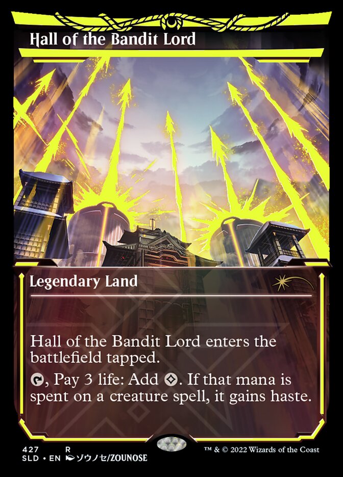 Hall of the Bandit Lord (Neon Ink Yellow) [Secret Lair Drop Series] | Shuffle n Cut Hobbies & Games