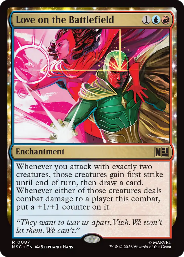 Love on the Battlefield [Marvel Super Heroes Commander] | Shuffle n Cut Hobbies & Games