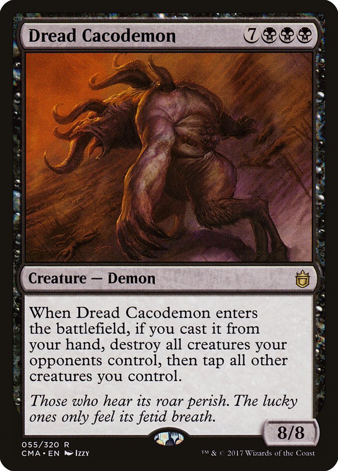 Dread Cacodemon [Commander Anthology] | Shuffle n Cut Hobbies & Games