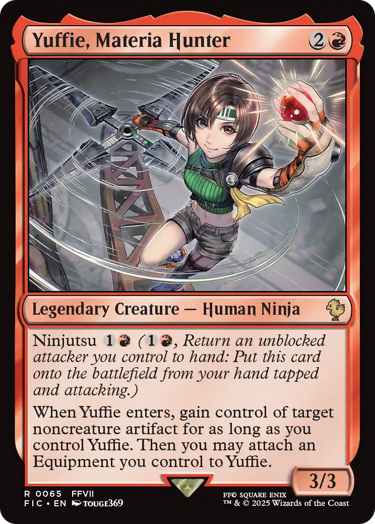Yuffie, Materia Hunter [FINAL FANTASY Commander] | Shuffle n Cut Hobbies & Games