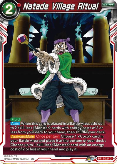 Natade Village Ritual (BT15-024) [Saiyan Showdown] | Shuffle n Cut Hobbies & Games