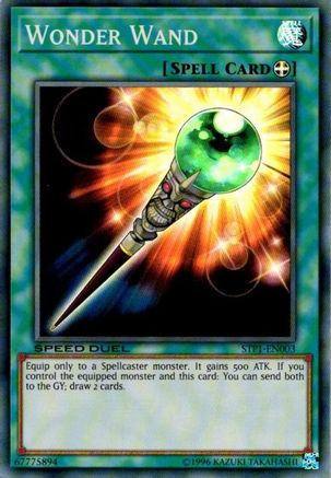 Wonder Wand [STP1-EN003] Super Rare | Shuffle n Cut Hobbies & Games
