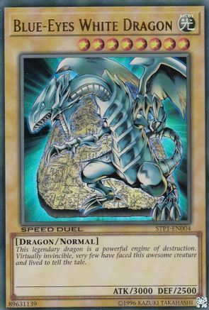 Blue-Eyes White Dragon [STP1-EN004] Ultra Rare | Shuffle n Cut Hobbies & Games