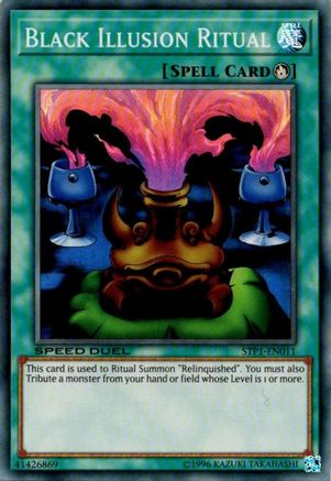 Black Illusion Ritual [STP1-EN011] Super Rare | Shuffle n Cut Hobbies & Games
