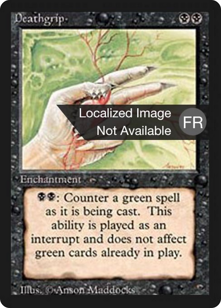 Deathgrip [Foreign Black Border] | Shuffle n Cut Hobbies & Games