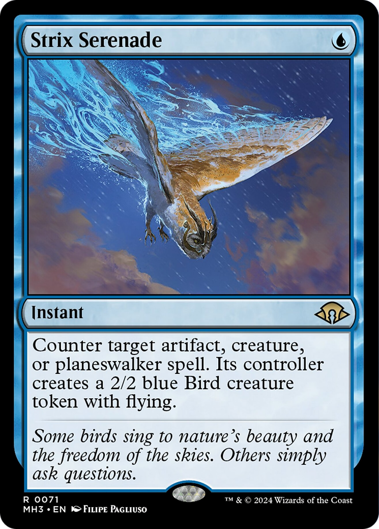 Strix Serenade [Modern Horizons 3] | Shuffle n Cut Hobbies & Games