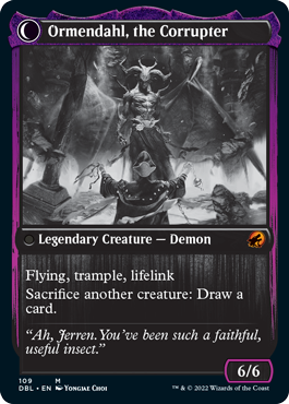 Jerren, Corrupted Bishop // Ormendahl, the Corrupted [Innistrad: Double Feature] | Shuffle n Cut Hobbies & Games