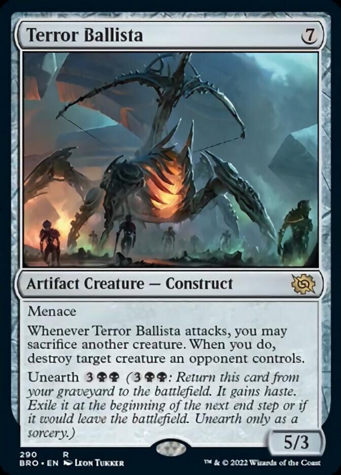 Terror Ballista [The Brothers' War] | Shuffle n Cut Hobbies & Games