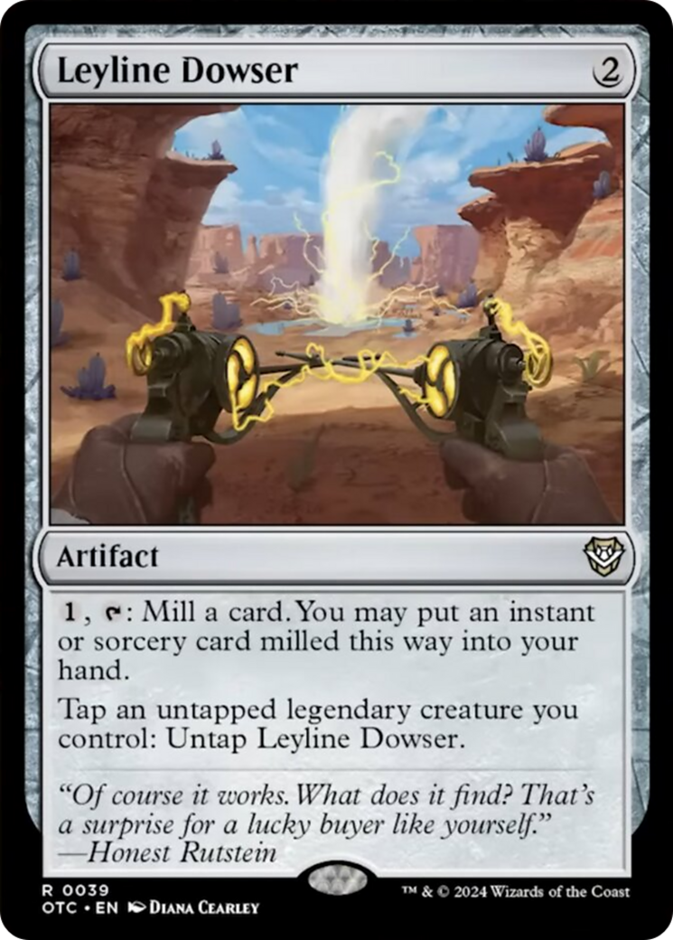 Leyline Dowser [Outlaws of Thunder Junction Commander] | Shuffle n Cut Hobbies & Games
