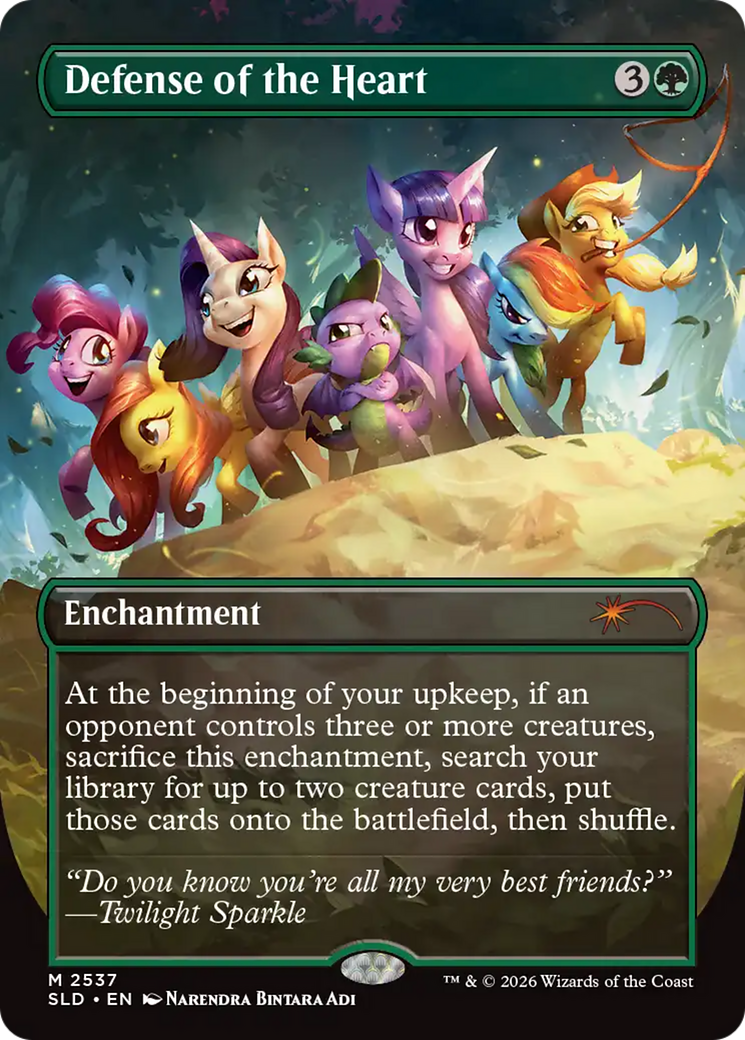 Defense of the Heart [Secret Lair Drop Series] | Shuffle n Cut Hobbies & Games
