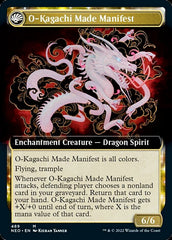 The Kami War // O-Kagachi Made Manifest (Extended Art) [Kamigawa: Neon Dynasty] | Shuffle n Cut Hobbies & Games