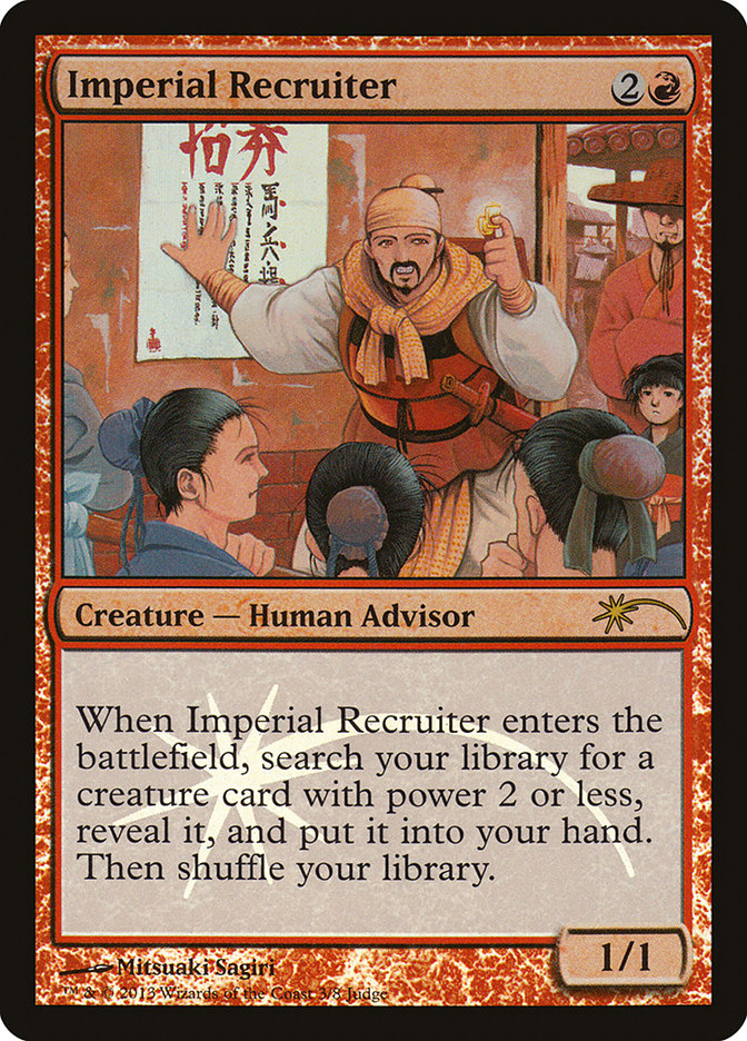 Imperial Recruiter [Judge Gift Cards 2013] | Shuffle n Cut Hobbies & Games