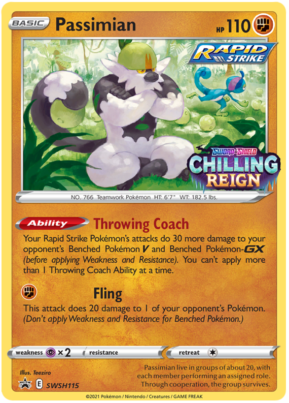 Passimian (SWSH115) [Sword & Shield: Black Star Promos] | Shuffle n Cut Hobbies & Games