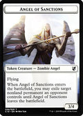 Angel of Sanctions // Horror Double-Sided Token (C19-6 // 23) [Commander 2019]