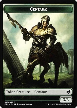 Centaur // Egg Double-Sided Token (C19-15 // 16) [Commander 2019]