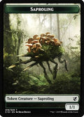 Saproling // Morph Double-Sided Token (C19-19 // 27) [Commander 2019]