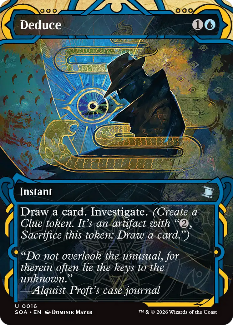 Deduce [Secrets of Strixhaven: Mystical Archive] | Shuffle n Cut Hobbies & Games