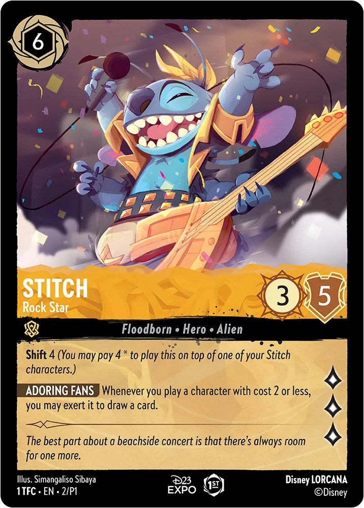 Stitch (2) [D23 Promos] | Shuffle n Cut Hobbies & Games