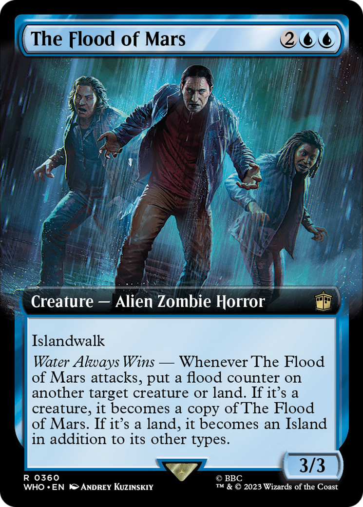 The Flood of Mars (Extended Art) [Doctor Who] | Shuffle n Cut Hobbies & Games