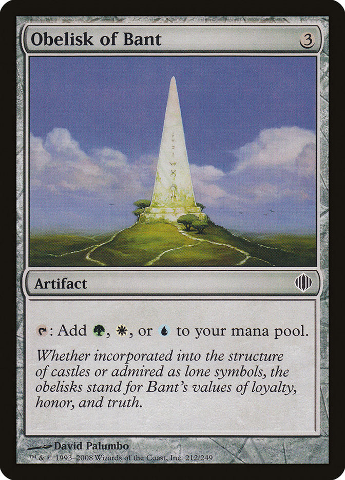 Obelisk of Bant [Shards of Alara] | Shuffle n Cut Hobbies & Games