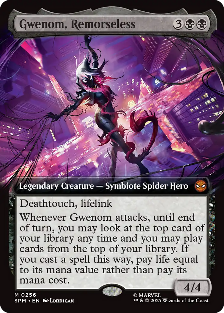 Gwenom, Remorseless (Extended Art) [Marvel's Spider-Man] | Shuffle n Cut Hobbies & Games