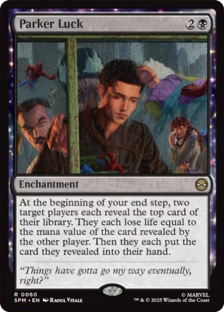 Parker Luck [Marvel's Spider-Man] | Shuffle n Cut Hobbies & Games