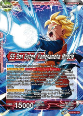 Son Goten // SS Son Goten, Kamehameha Miracle (BT15-001) [Saiyan Showdown] | Shuffle n Cut Hobbies & Games