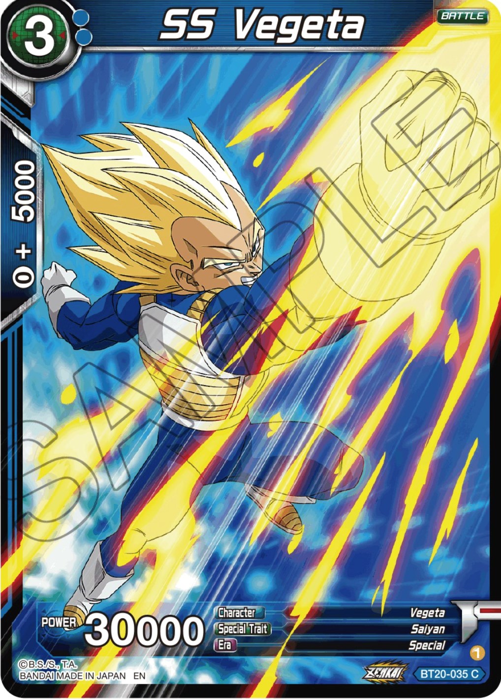 SS Vegeta (BT20-035) [Power Absorbed] | Shuffle n Cut Hobbies & Games