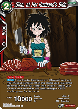 Gine, at Her Husband's Side (Rare) (BT13-016) [Supreme Rivalry] | Shuffle n Cut Hobbies & Games