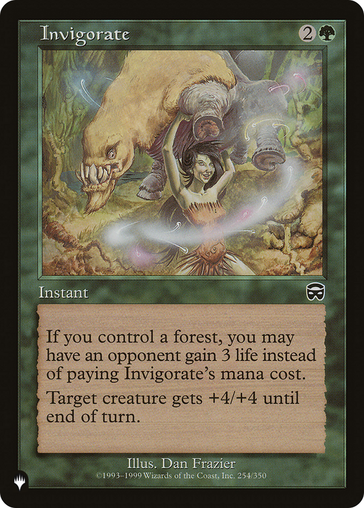 Invigorate (MMQ) [The List] | Shuffle n Cut Hobbies & Games