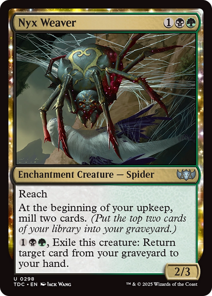 Nyx Weaver [Tarkir: Dragonstorm Commander] | Shuffle n Cut Hobbies & Games