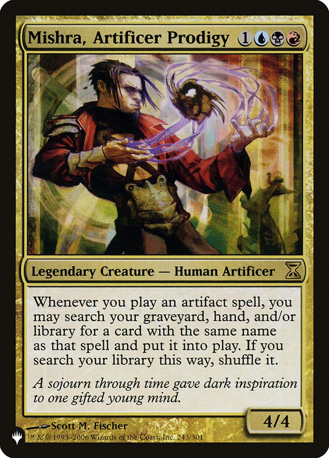 Mishra, Artificer Prodigy [The List] | Shuffle n Cut Hobbies & Games