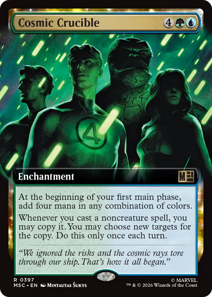 Cosmic Crucible (Extended Art) [Marvel Super Heroes Commander] | Shuffle n Cut Hobbies & Games