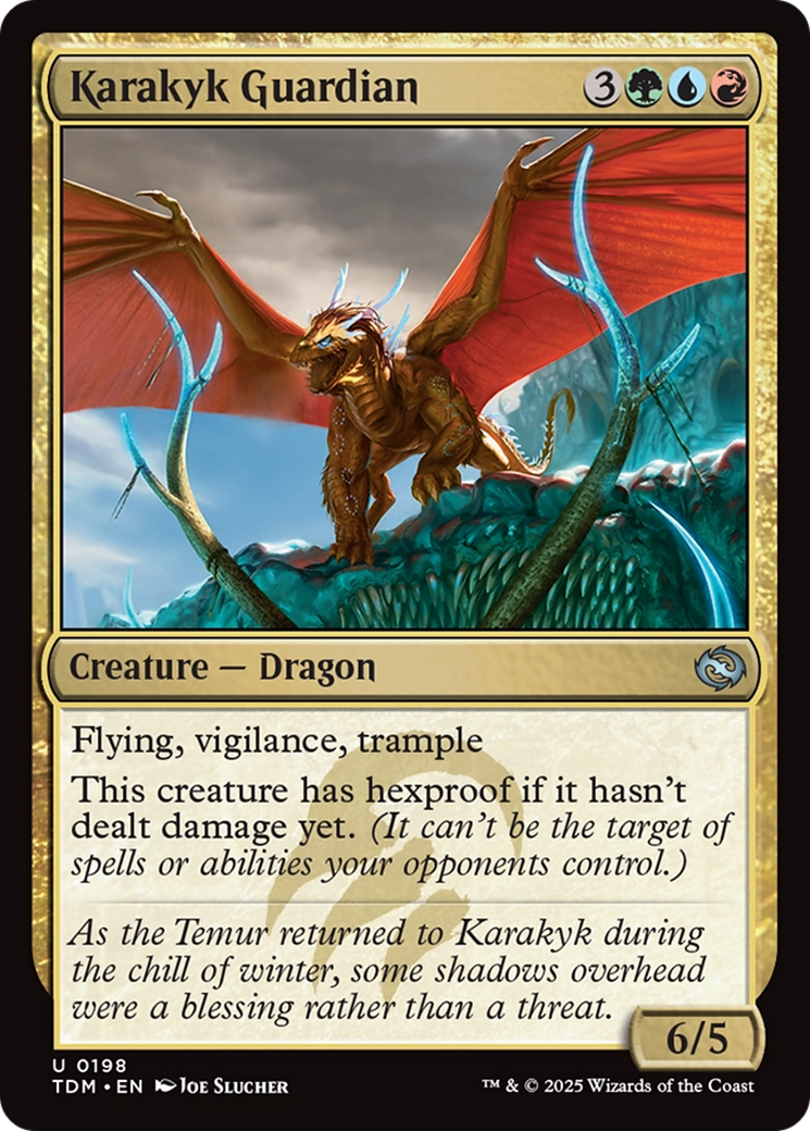 Karakyk Guardian [Tarkir: Dragonstorm] | Shuffle n Cut Hobbies & Games