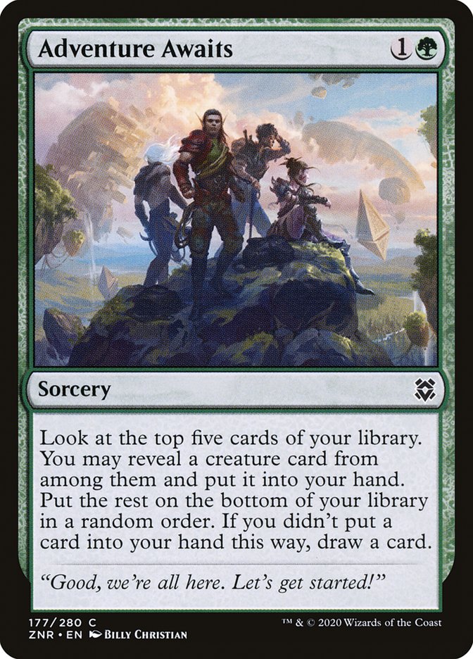 Adventure Awaits [Zendikar Rising] | Shuffle n Cut Hobbies & Games