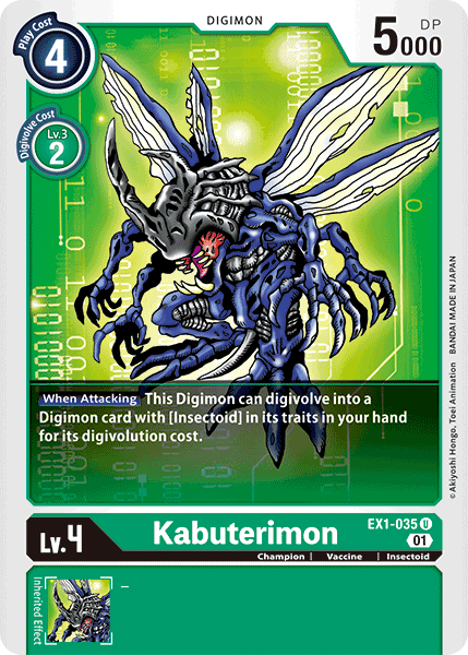 Kabuterimon [EX1-035] [Classic Collection] | Shuffle n Cut Hobbies & Games
