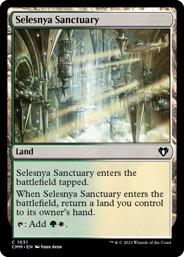 Selesnya Sanctuary [Commander Masters] | Shuffle n Cut Hobbies & Games