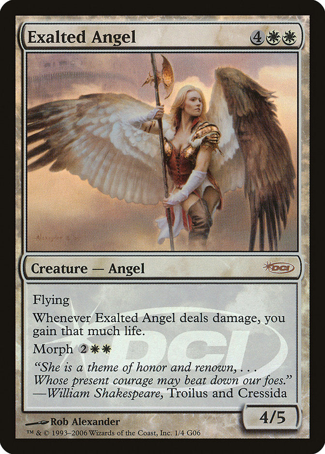 Exalted Angel [Judge Gift Cards 2006] | Shuffle n Cut Hobbies & Games