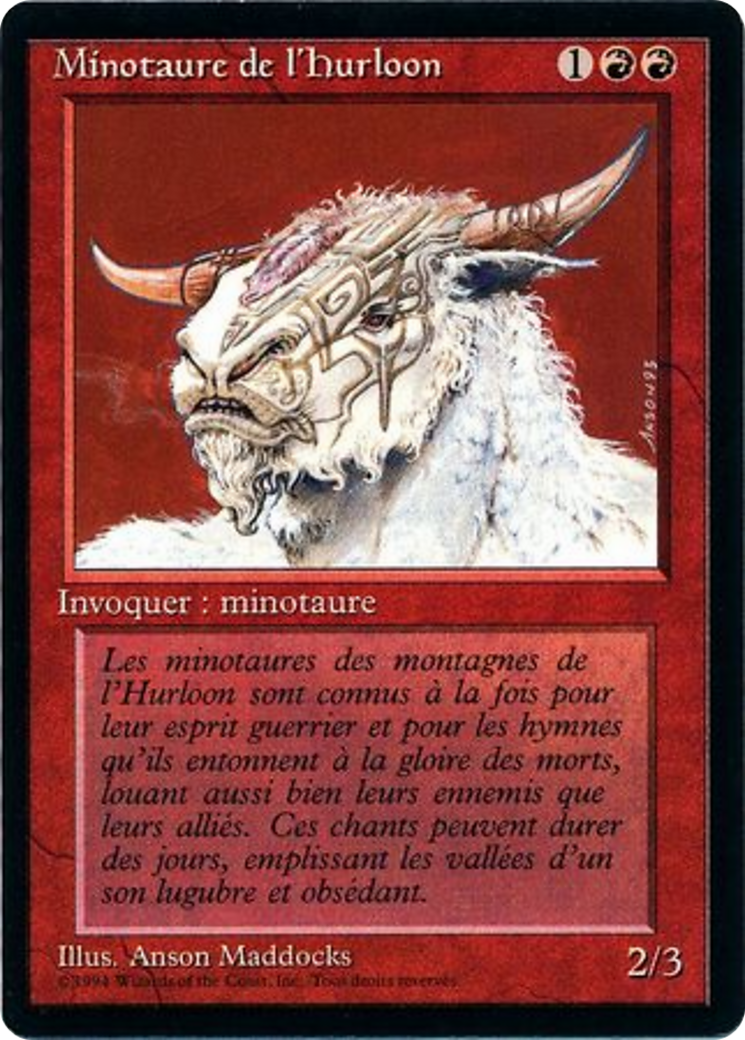 Hurloon Minotaur [Foreign Black Border] | Shuffle n Cut Hobbies & Games