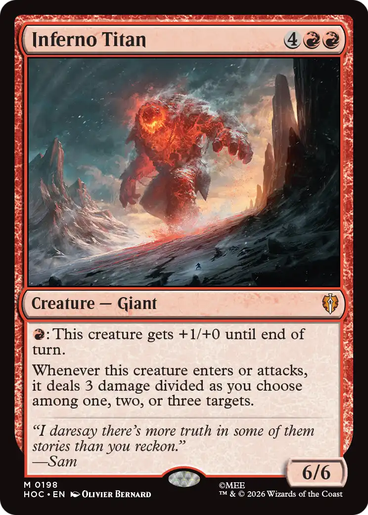 Inferno Titan [The Hobbit: Eternal-Legal] | Shuffle n Cut Hobbies & Games