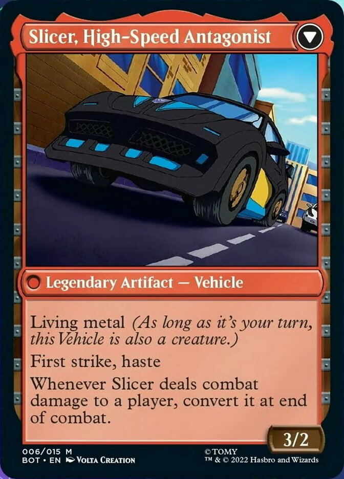 Slicer, Hired Muscle // Slicer, High-Speed Antagonist [Transformers] | Shuffle n Cut Hobbies & Games