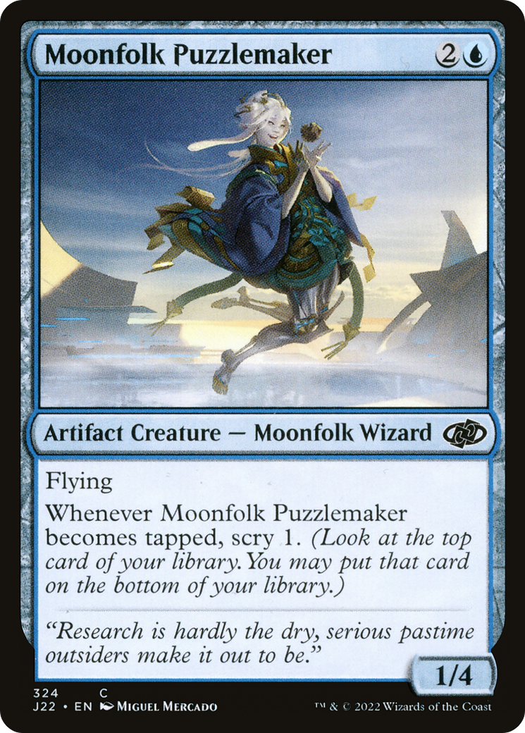 Moonfolk Puzzlemaker [Jumpstart 2022] | Shuffle n Cut Hobbies & Games