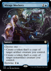Mirage Mockery (Extended Art) [Phyrexia: All Will Be One Commander] | Shuffle n Cut Hobbies & Games