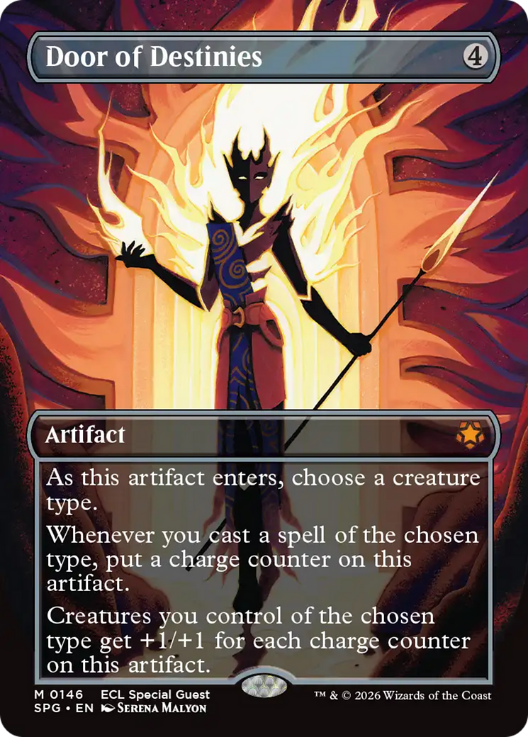 Door of Destinies (Borderless) [Lorwyn Eclipsed Special Guests] | Shuffle n Cut Hobbies & Games